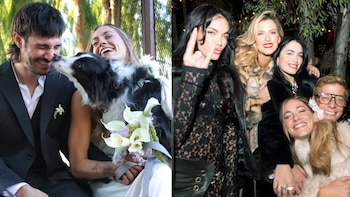 Rochi Igarzabal se casó con Milton Cámara en una romántica ceremonia que reunió a los Casi Ángeles: todas las fotos