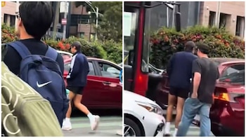Captan a Harry Styles cruzando “horrible” Reforma como todo un chilango