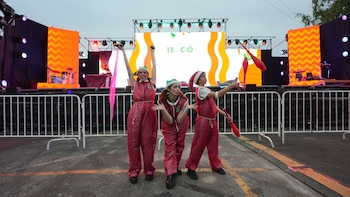 El show navideño deslumbra a