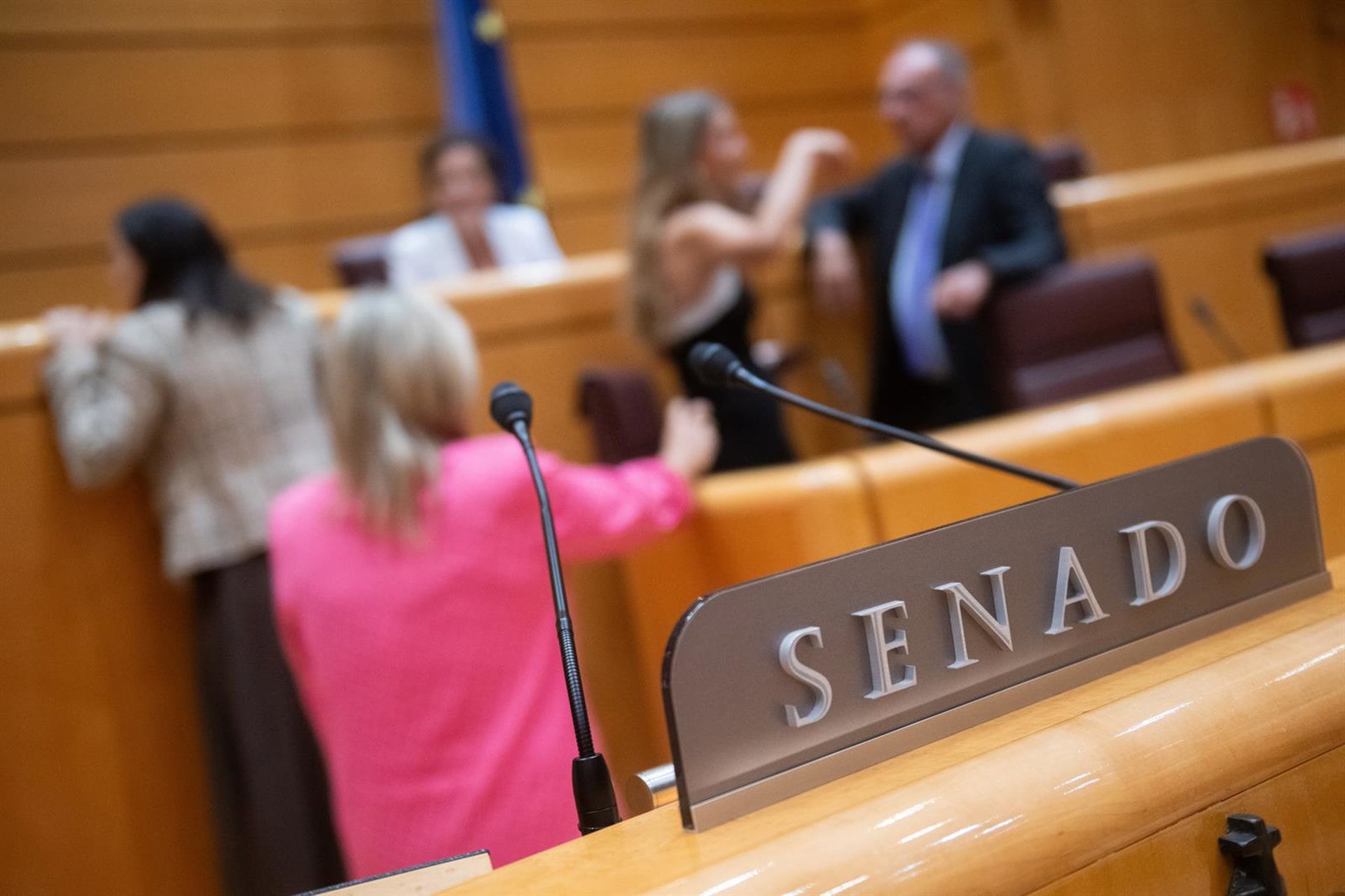 09/09/2026 El presidente del Senado, Pedro Rollán, durante una sesión plenaria en el Senado, a 9 de septiembre de 2026, en Madrid (España). En el pleno de hoy se debaten dos proposiciones de Ley sobre la dependencia y la inclusión social.POLITICA Fernando Sánchez - Europa Press