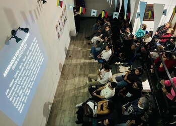 La proyección del documental en