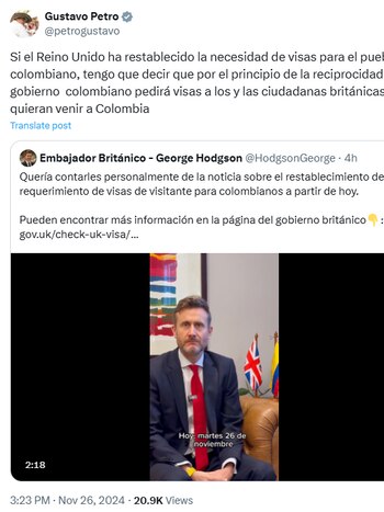 - crédito @petrogustavo/X