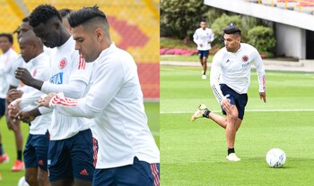 Radamel Falcao se entrena con