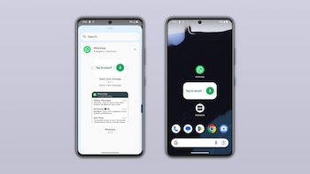 Los usuarios pueden grabar audios de WhatsApp desde la pantalla de inicio con este widget. (WaBetaInfo)