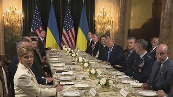 Trump y Zelenski ven "muy