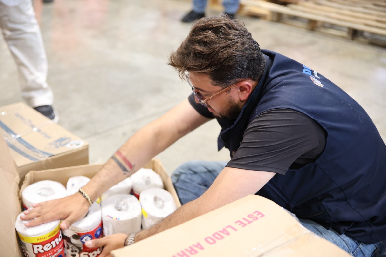 Aldesarrollo concentró la primera entrega de asistencia humanitaria en Cali y Quibdó - crédito Suministrada a Infobae Colombia