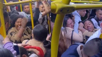 Video de pasajeras de Transmilenio