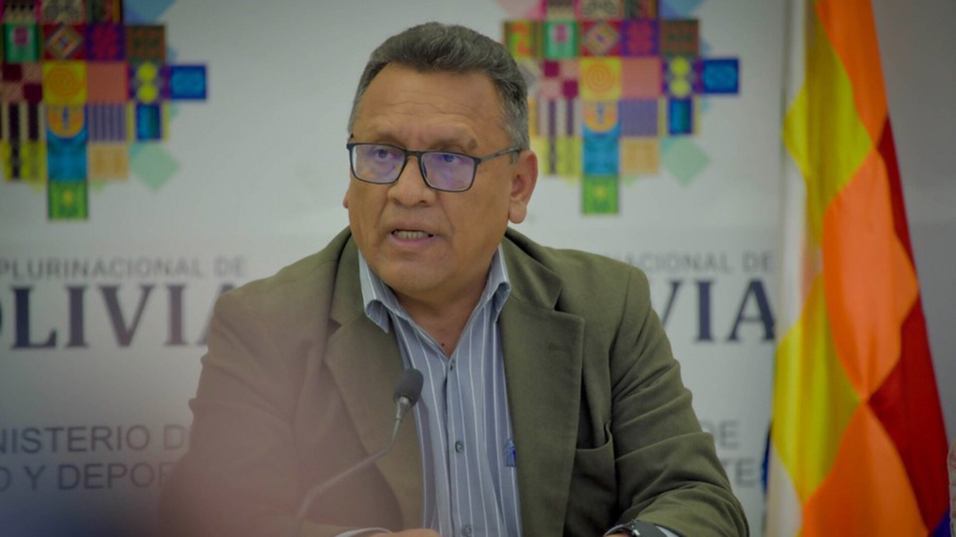 Max Enríquez, viceministro de Vigilancia Epidemiológica de BoliviaLas autoridades sanitarias de Bolivia indicaron que existen al menos dos cadenas de contagio de sarampión en el paísFoto: La Razón