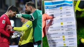 El detrás de escena de los penales entre Italia y Bosnia: la “guerra” de los arqueros por la desaparición de un apunte
