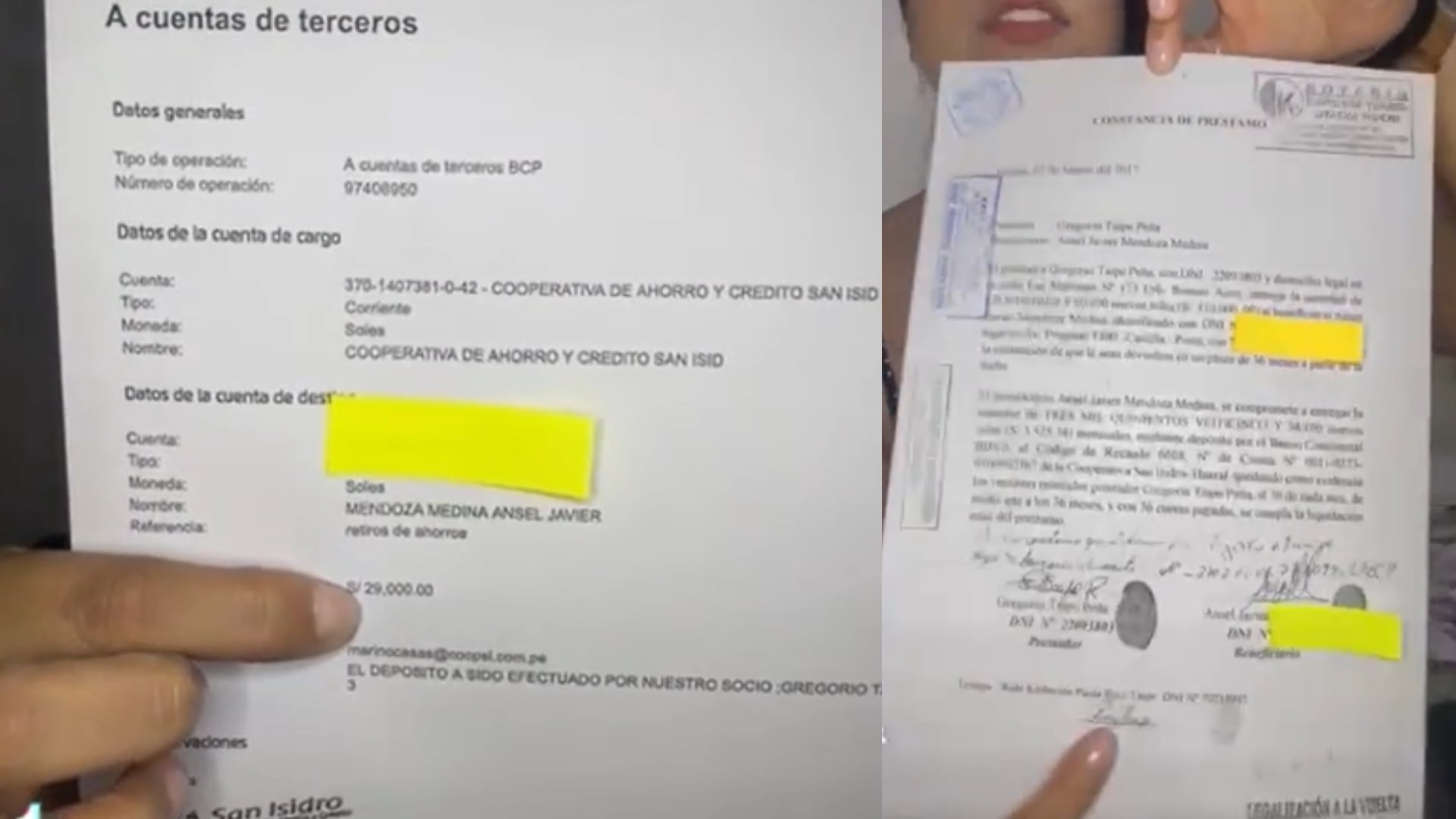 Acusan a hombre de desaparecer tras recibir préstamo millonario de su pareja en Chancay|Foto: Captura de pantalla de video de TikTok de Rubí