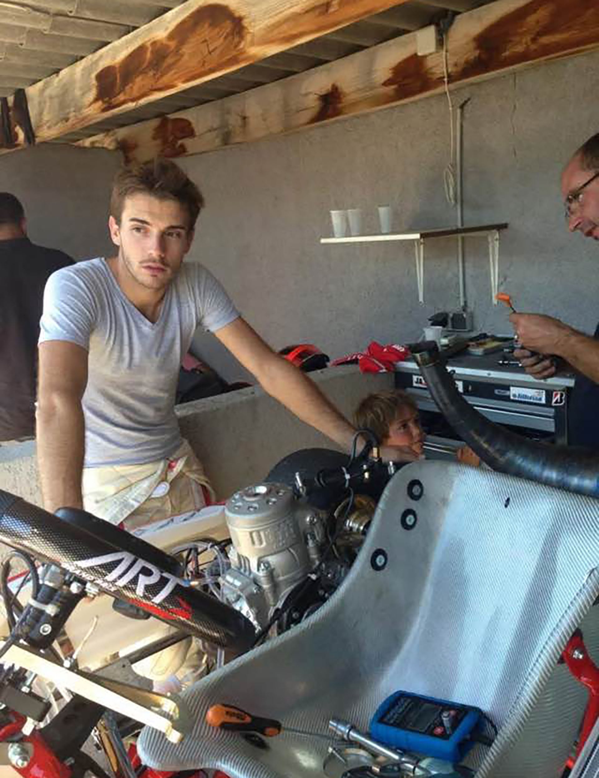 El padre de Jules compartió las imágenes en sus redes (Facebook)