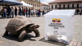 Tortuga costeña “eligió” al ganador de las elecciones presidenciales en Colombia: el resultado sorprendió