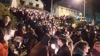 El "velorio" que montaron los