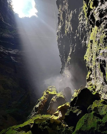 La belleza de la cueva