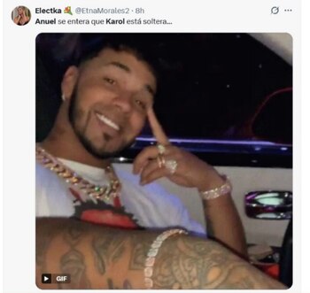 Interautas promearon con Anuel tras