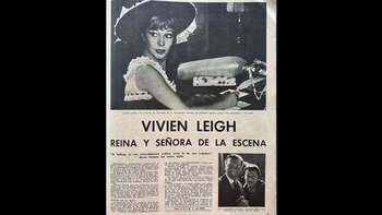 Para Vivien Leigh, la visita