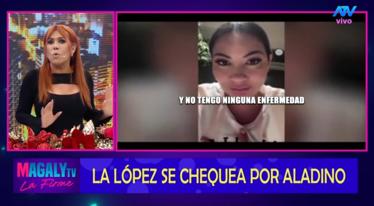 Magaly arremete contra Pamela López y critica su reacción tardía tras infidelidades de Christian Cueva. Infobae Perú / Captura TV - Magaly TV La Firme