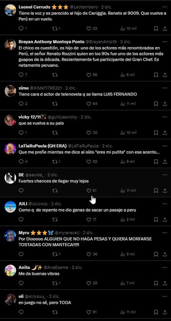 Renato Rossini Jr. sorprende en