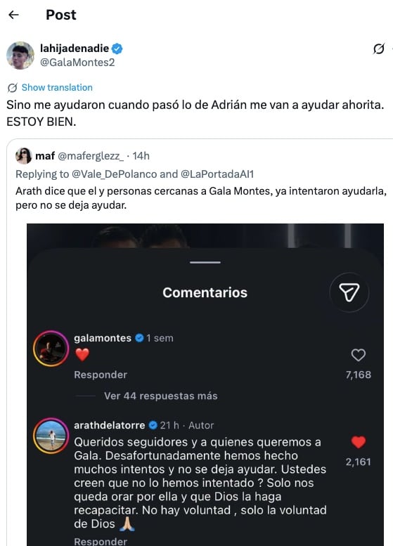 Gala Montes - (X)