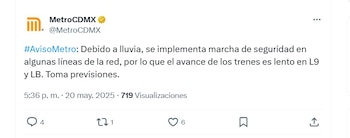 (X/ @MetroCDMX)