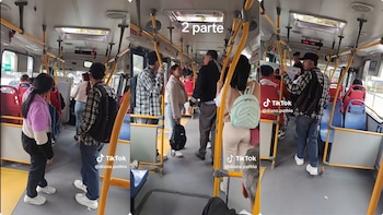 En video quedó agresión de