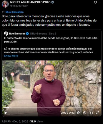 Polo Polo le recordó a