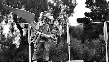 La obra representa a