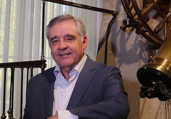 El astrónomo Rafael Bachiller, presidente de la Comisión Científica del Trío de Eclipses. (KIKE PARA)