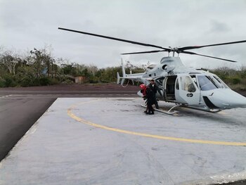 El helicóptero HN-411 de la