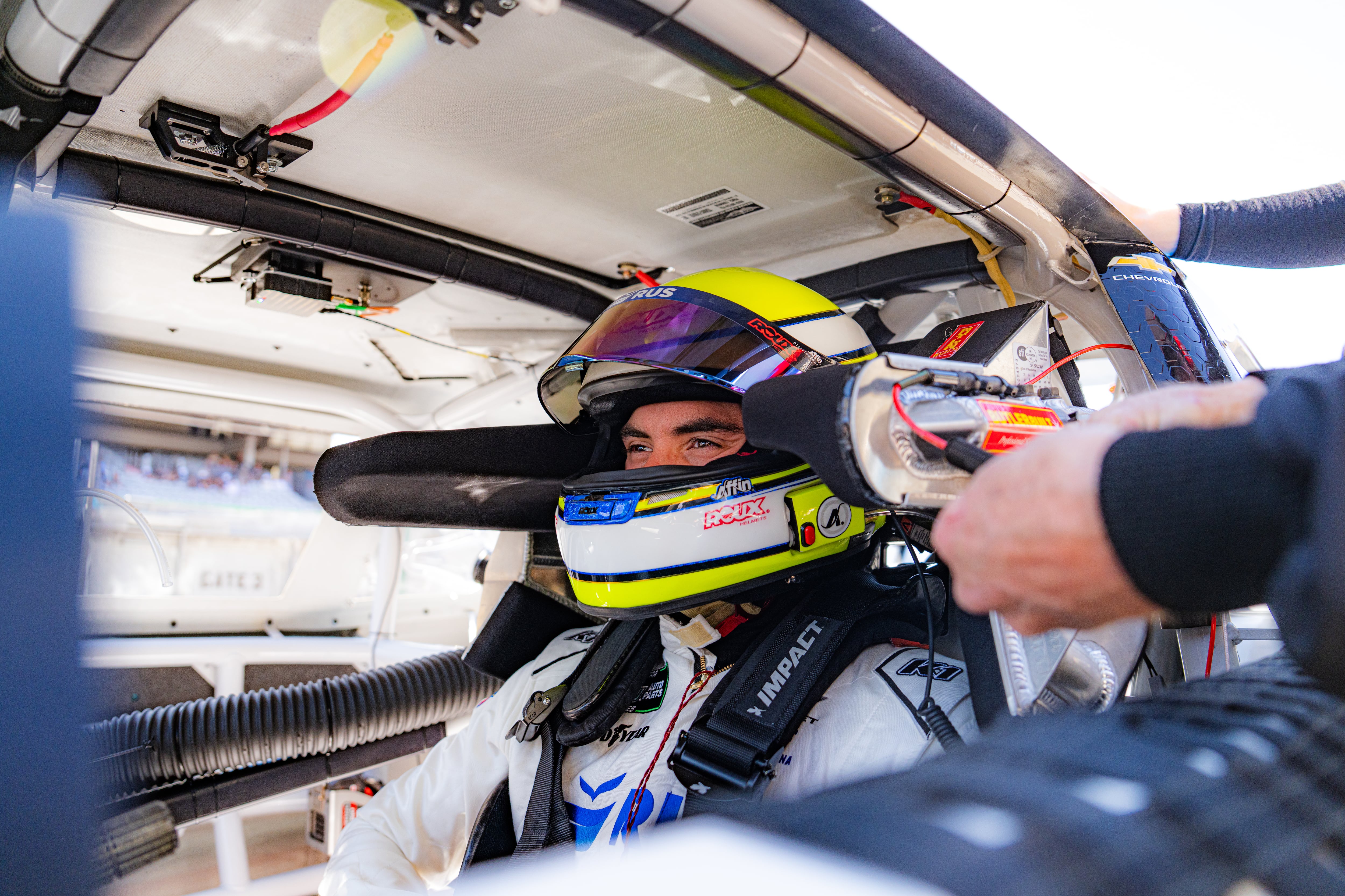 Balta tiene licencia para óvalo de media milla (Crédito: Prensa NASCAR)
