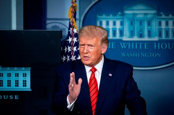 El presidente de EE.UU., Donald