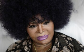 La cantante brasileña Elza Soares