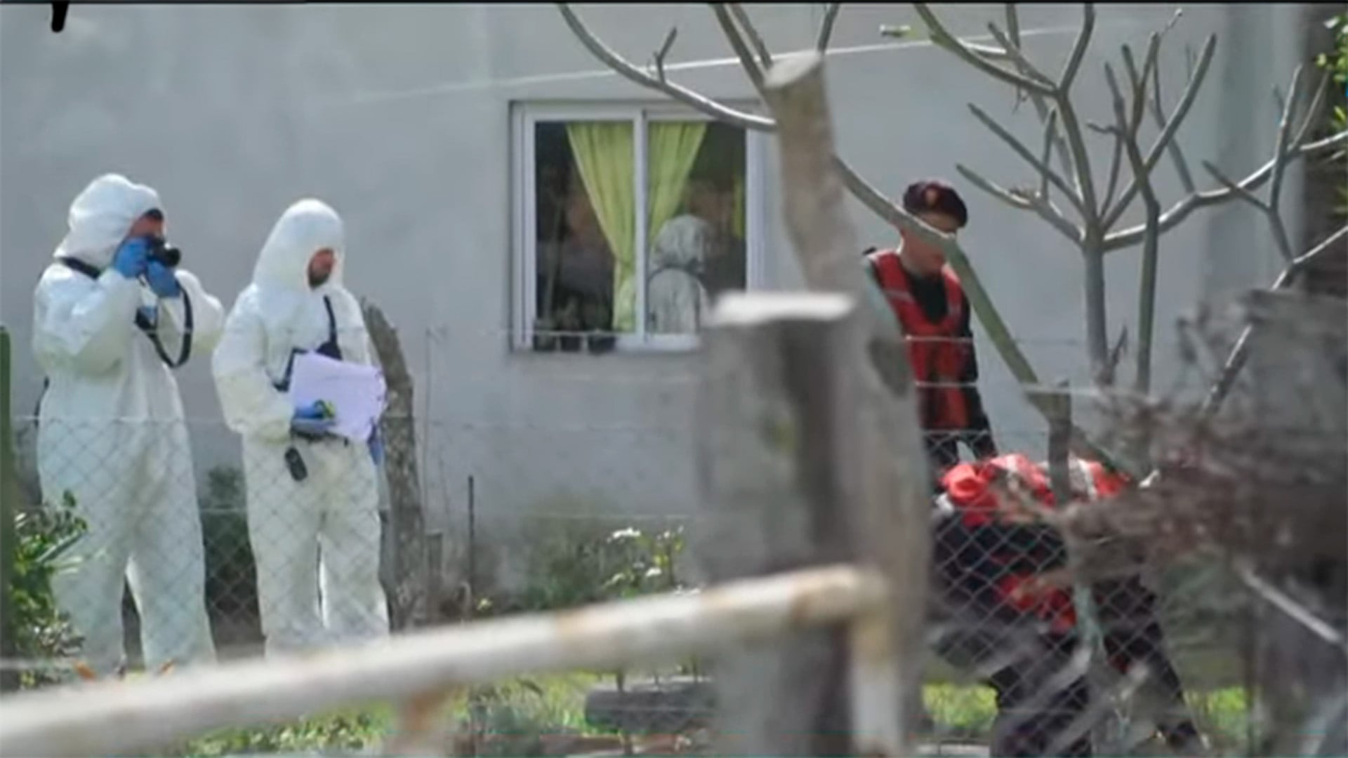 El allanamiento a la casa del comisario Maciel