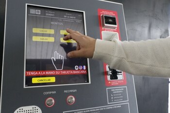 Recarga de la tarjeta de