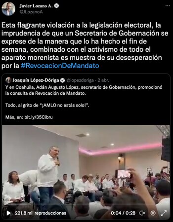 Javier Lozano Adán Augusto López
