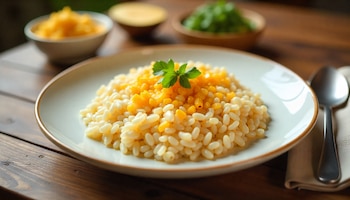 El arroz con maíz es