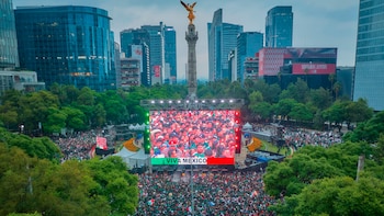 Celebración por el triunfo de México ante Ecuador, ‘la más grande’ en la historia de la CDMX