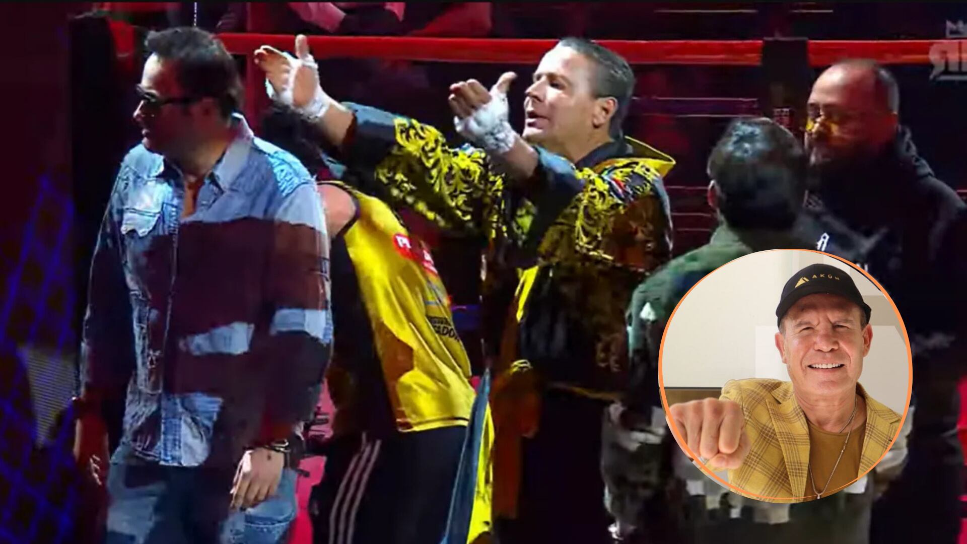 El triunfo fulminante de Alfredo Adame hizo estallar las redes sociales, pero fue el mensaje de Julio César Chávez, quien pidió tomar en serio el boxeo, el que dio un giro inesperado a la polémica noche de Ring Royale 2026. (Especial)