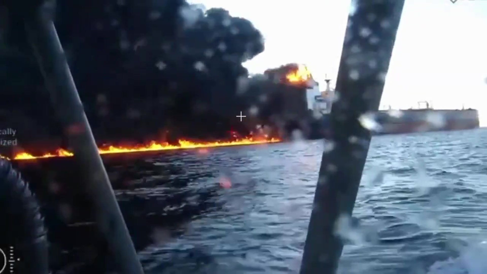 Ucrania atacó con drones marítimos a dos barcos de la “flota fantasma” de Rusia en el Mar Negro