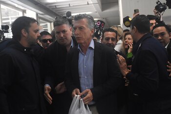 Mauricio Macri llegó a votar
