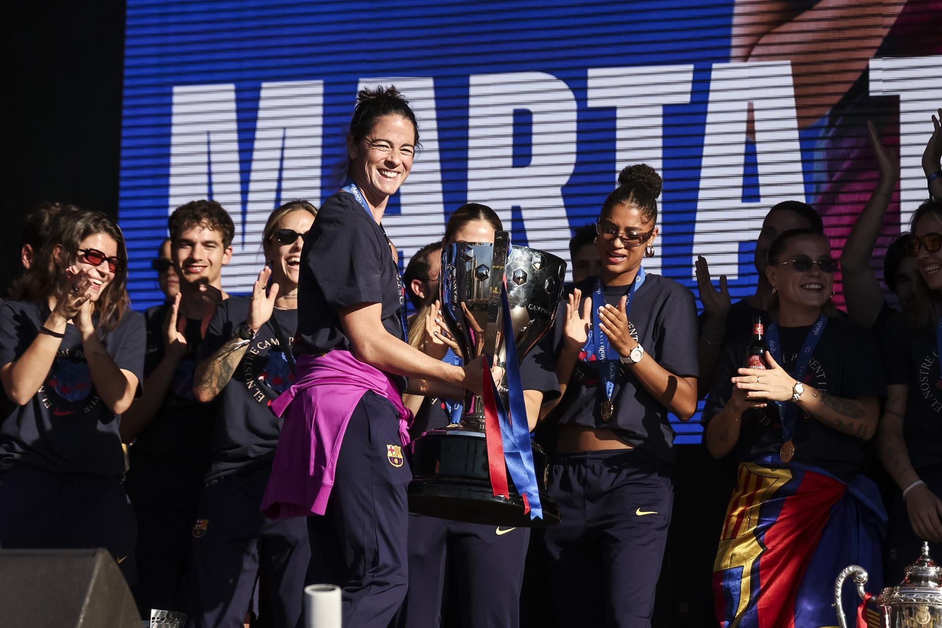 La capitana Marta Torrejón renueva con el Barça Femení hasta 2027