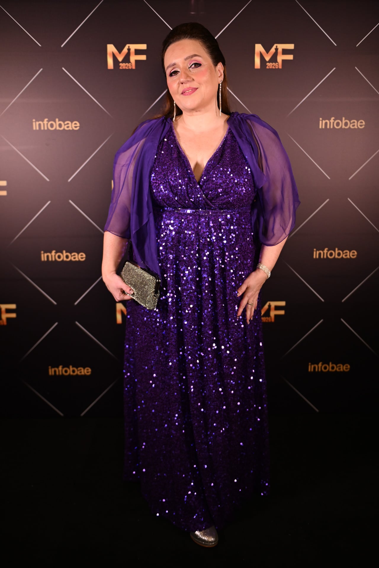 Nancy Bocci en la gala de los Martín Fierro de Radio 2026