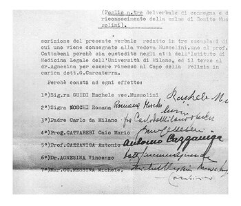 El acta firmada por la