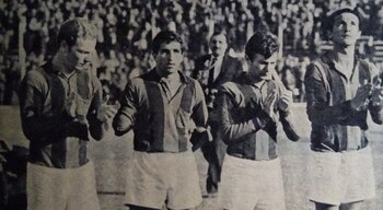 Los jugadores de San Lorenzo