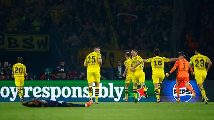 El Borussia Dortmund derrotó al PSG en Francia y se clasificó a la final de la Champions League