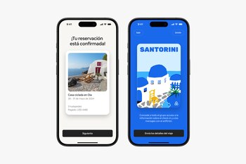 El proceso de reservación muy