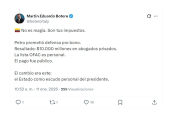 Martín Eduardo Botero también hizo