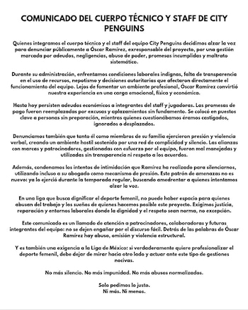 Denuncian irregularidades laborales equipo técnico