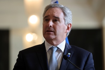 Quirno explicó los motivos por los que Bolivia rechazó el ingreso de una delegación argentina. EFE/Javier Torres