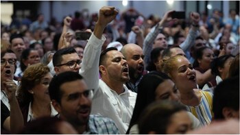 La exjefa de Gobierno realizó